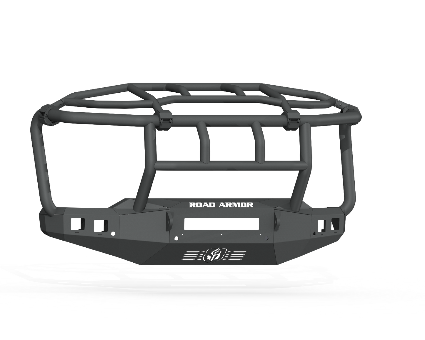 Stealth Front Non-Winch Bumper Titan II Guard | Intimidator - Texture Black 2020-2023 Chevrolet 2500 3500