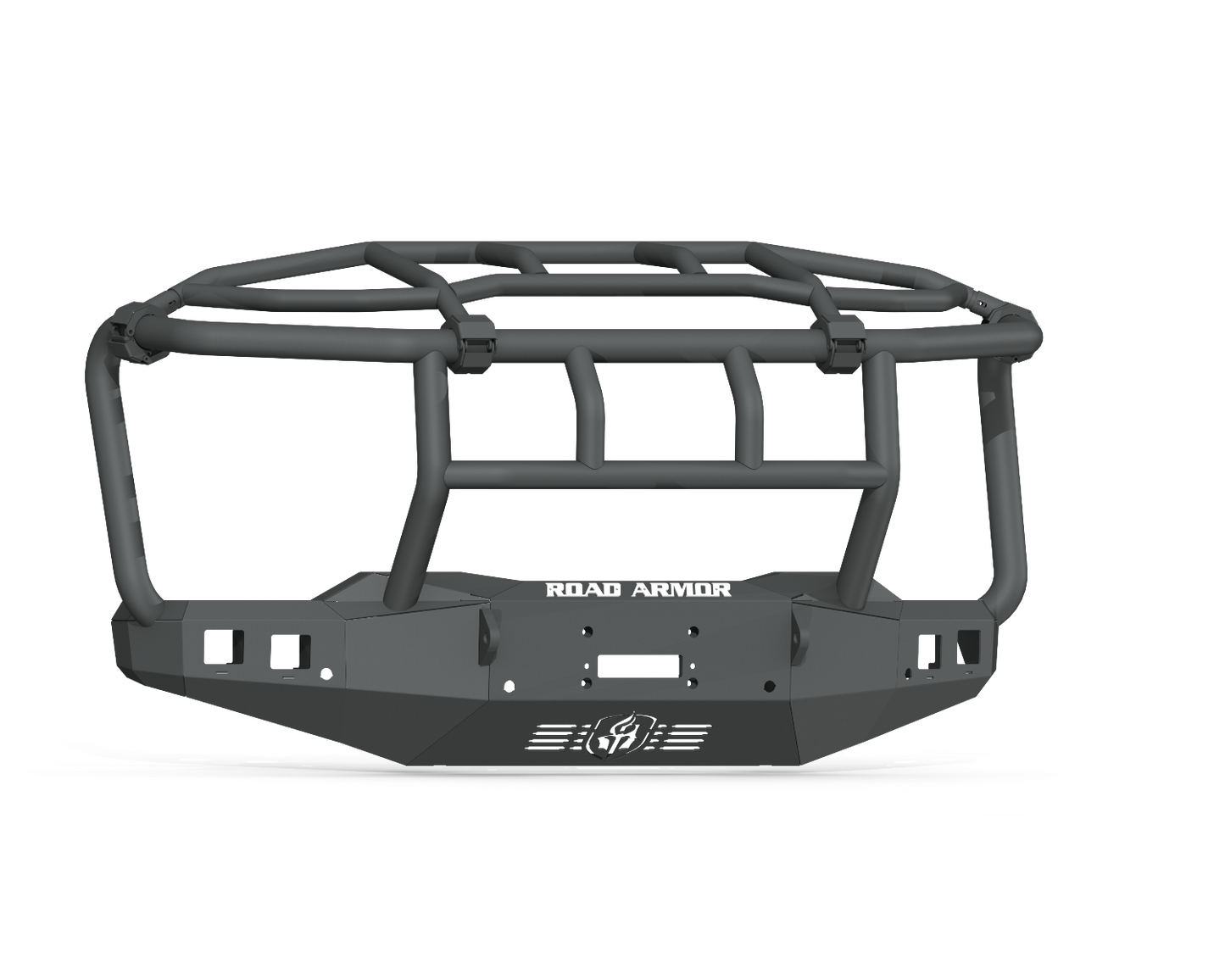 Stealth Front Winch Bumper Titan II Guard | Intimidator - Texture Black 2020-2023 Chevrolet 2500 3500