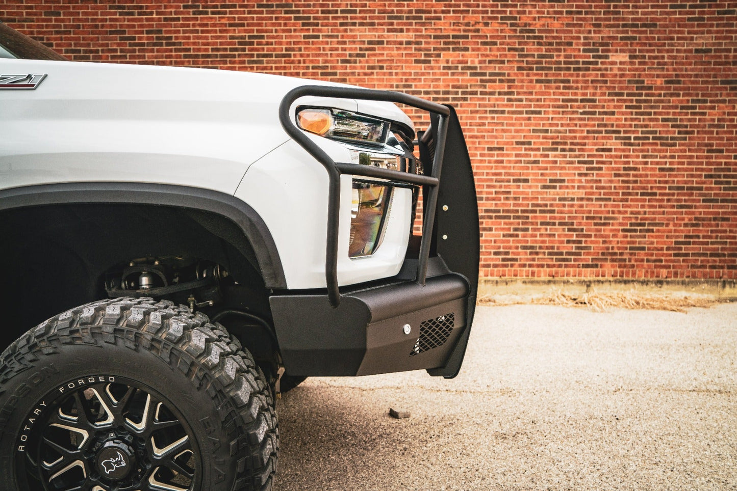 Vaquero Front Non-Winch Bumper Full Guard - Texture Black 2020-2023 Chevrolet 2500 3500