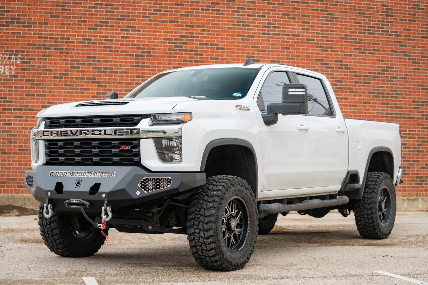 Evolution Front Winch Bumper - Texture Black 2020-2023 Chevrolet 2500 3500