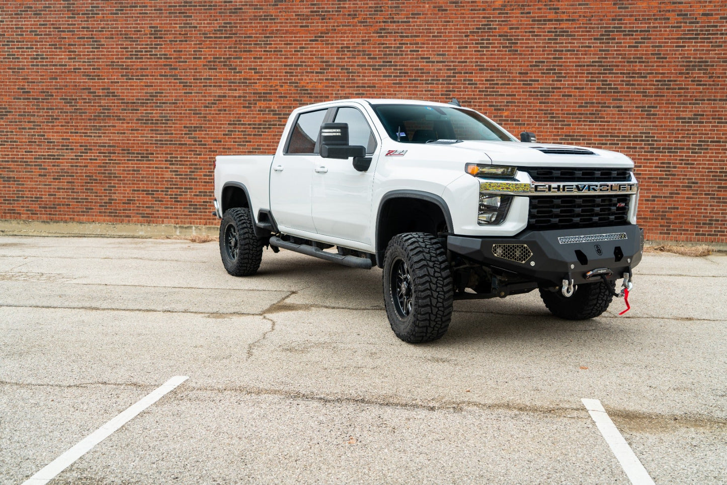 Evolution Front Winch Bumper - Texture Black 2020-2023 Chevrolet 2500 3500