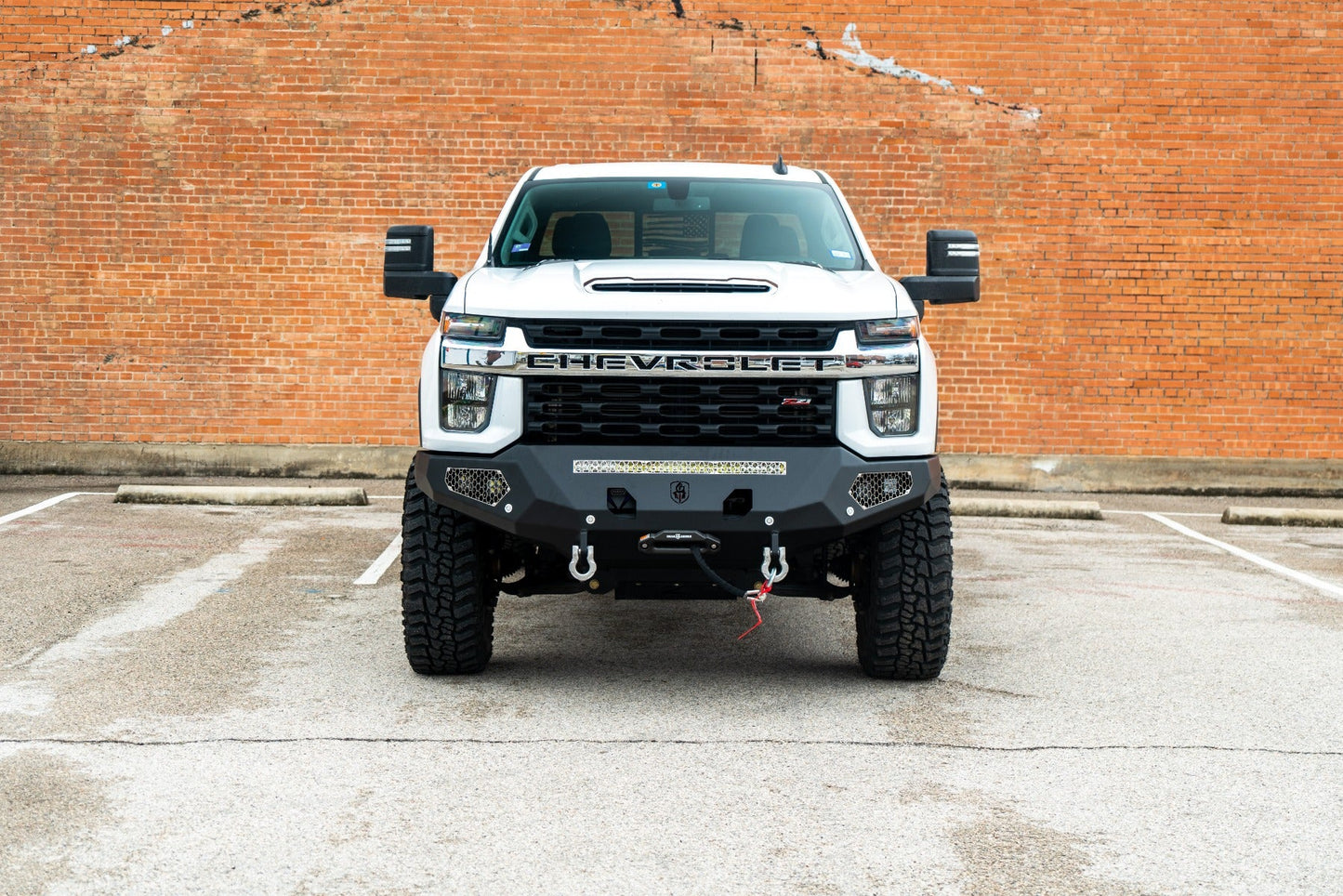 Evolution Front Winch Bumper - Texture Black 2020-2023 Chevrolet 2500 3500