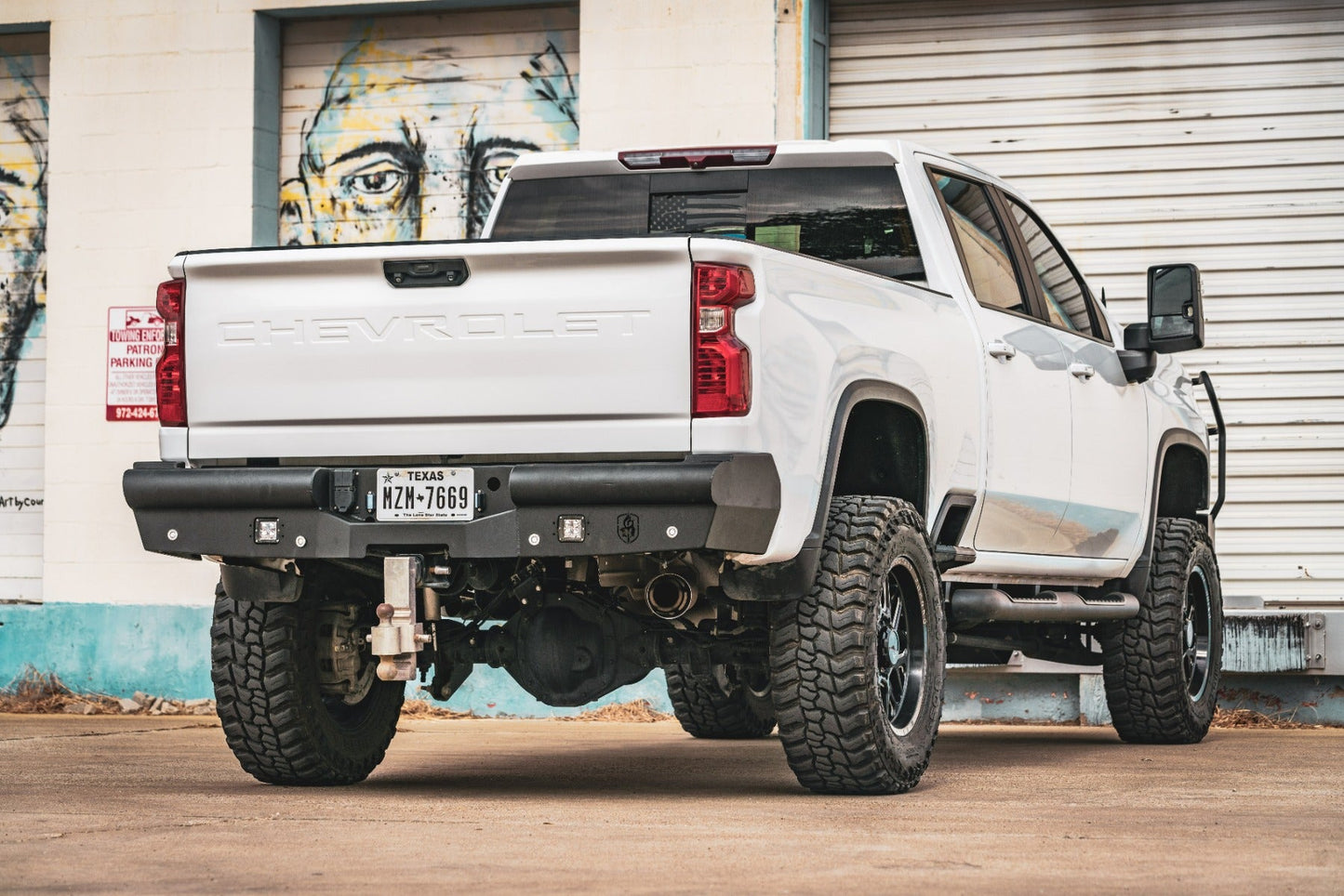 Vaquero Rear Bumper - Texture Black 2020-2025 Chevrolet/GMC 2500 3500