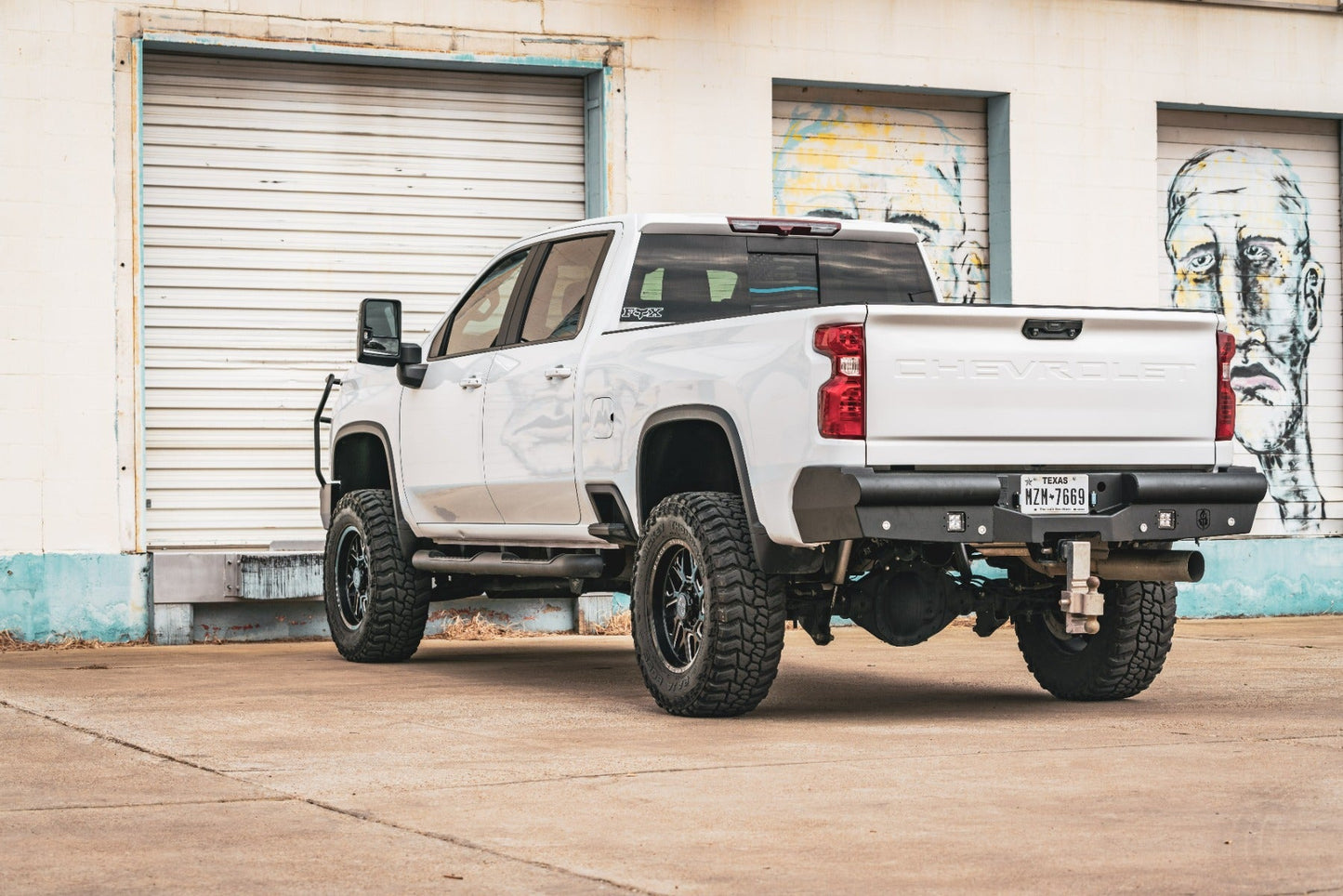 Vaquero Rear Bumper - Texture Black 2020-2025 Chevrolet/GMC 2500 3500