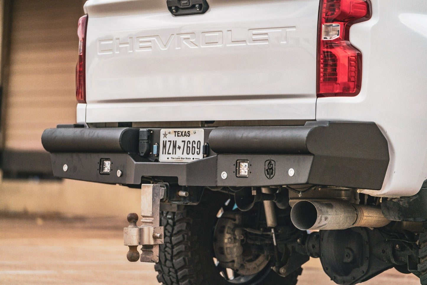 Vaquero Rear Bumper - Texture Black 2020-2025 Chevrolet/GMC 2500 3500