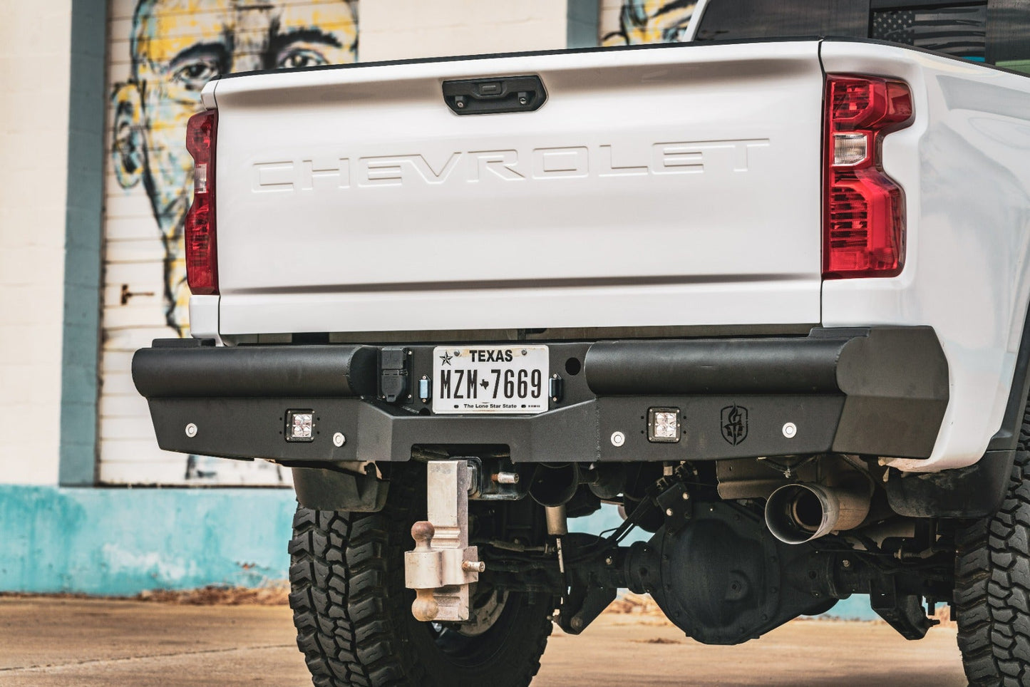 Vaquero Rear Bumper - Texture Black 2020-2025 Chevrolet/GMC 2500 3500