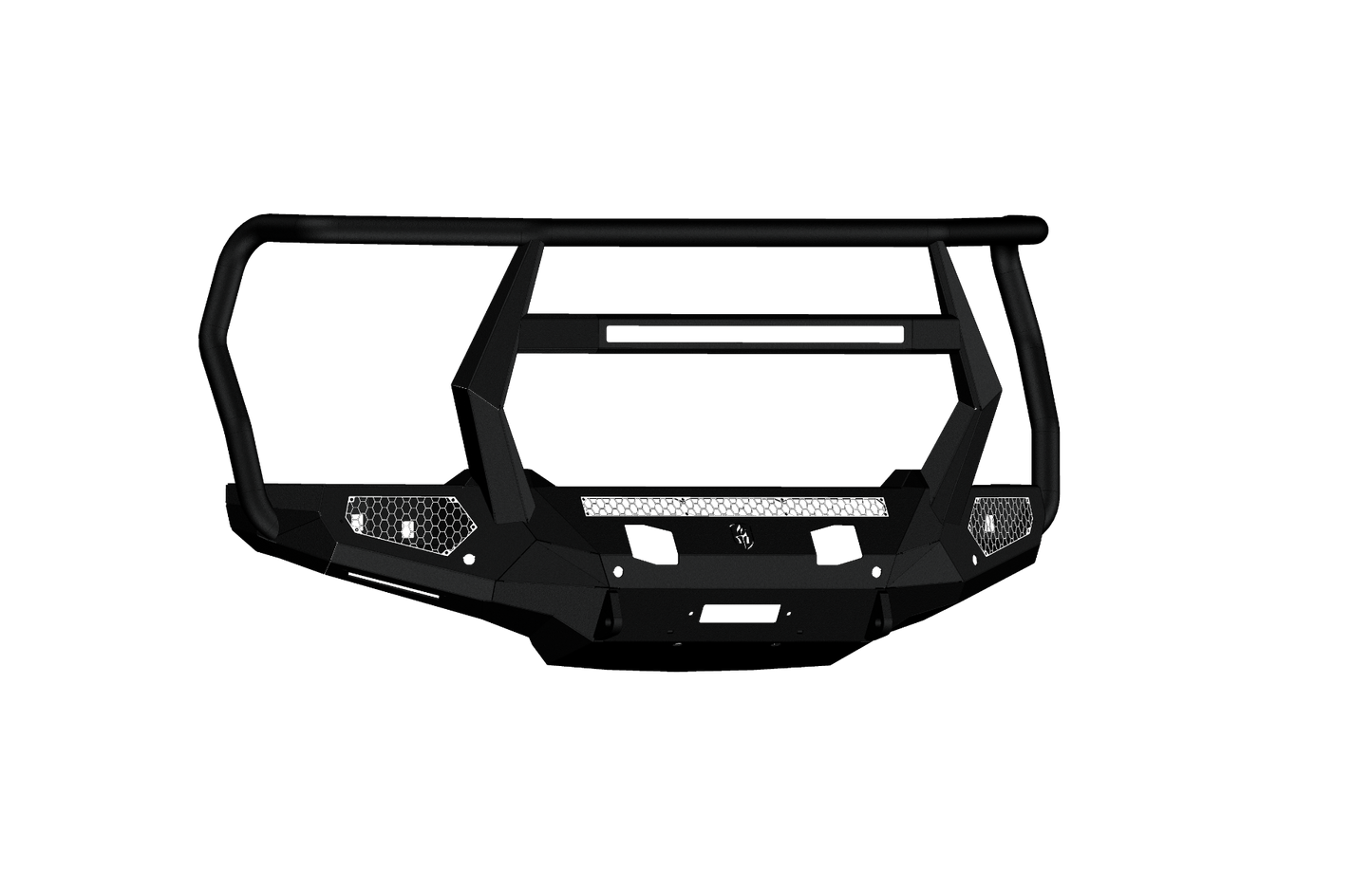 Evolution Front Winch Bumper Reaper Guard - Texture Black 2024-2025 Chevrolet 2500 3500