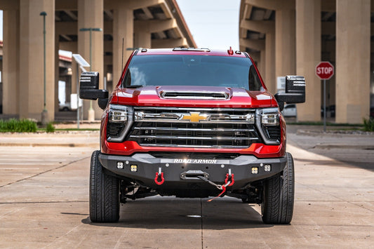Stealth Front Winch Bumper - Texture Black 2024-2025 Chevrolet 2500 3500