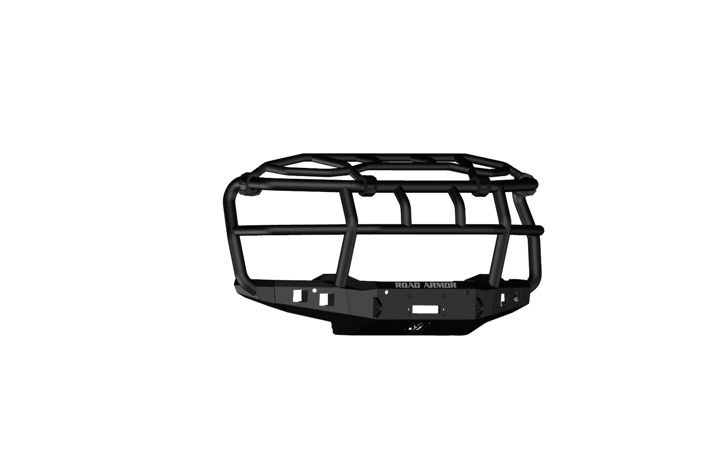 Stealth Front Non-Winch Bumper Titan II Guard | Intimidator - Texture Black 2024-2025 Chevrolet 2500 3500