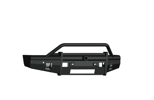 Vaquero Front Non-Winch Bumper Pre-Runner Guard | 2in Receiver - Texture Black 2024-2025 Chevrolet 2500 3500