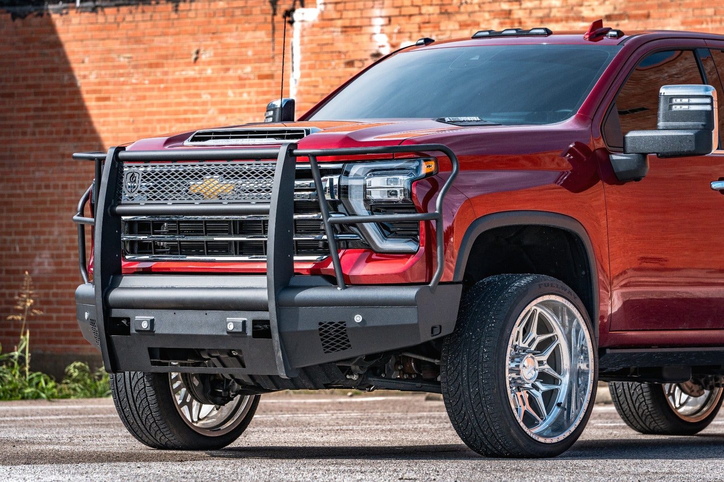 Vaquero Front Non-Winch Bumper Full Guard - Texture Black 2024-2025 Chevrolet 2500 3500