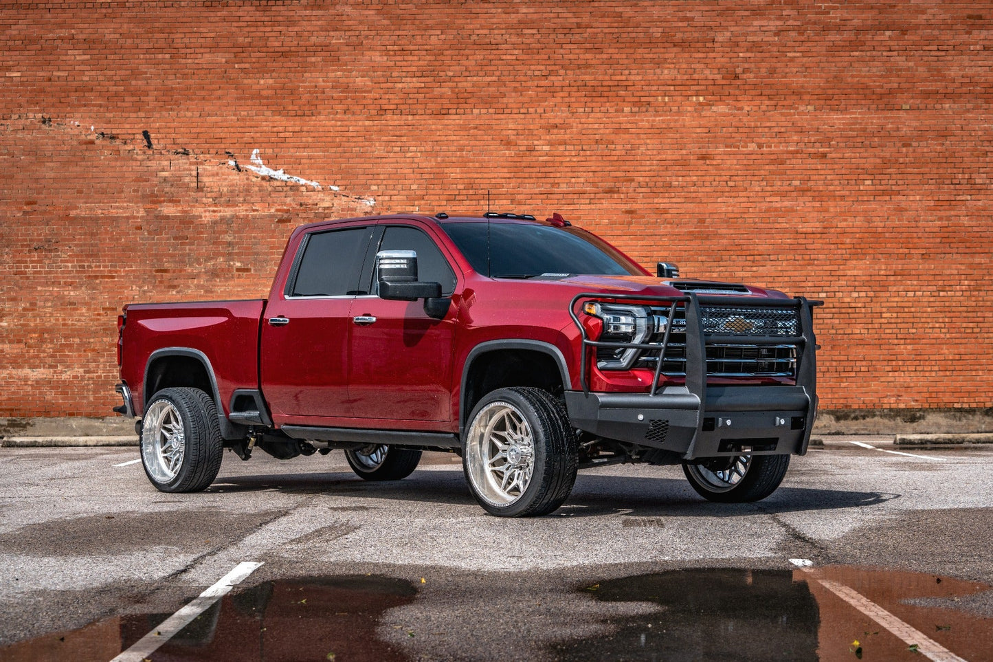 Vaquero Front Non-Winch Bumper Full Guard - Texture Black 2024-2025 Chevrolet 2500 3500