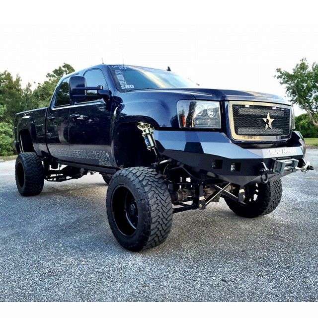 Stealth Front Winch Bumper - Texture Black 2011-2014 Chevrolet 2500 3500