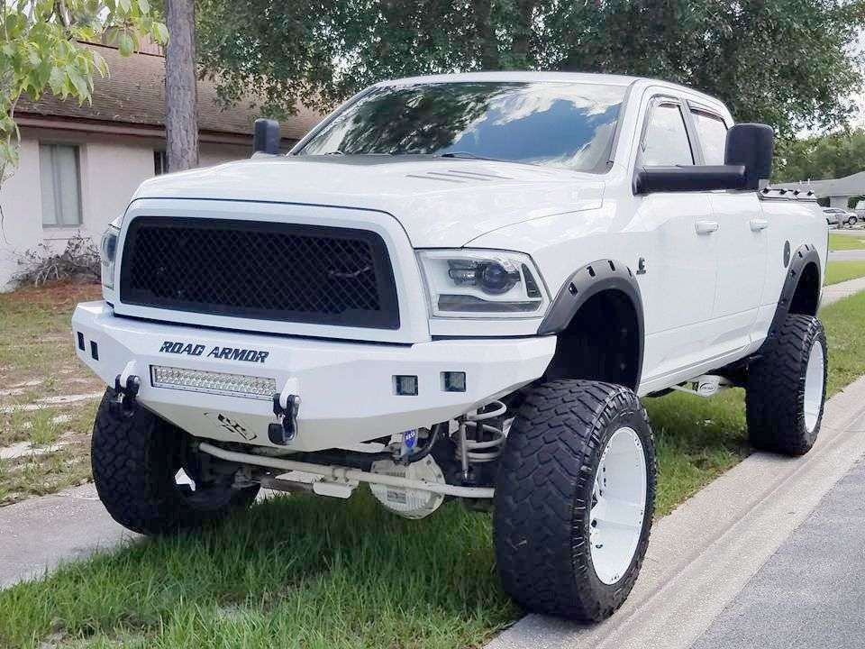 Stealth Front Non-Winch Bumper - Texture Black 2010-2018 RAM 2500 3500