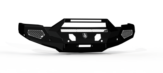 Evolution Front Winch Bumper Sheet Metal Pre-Runner Guard - Texture Black 2010-2018 RAM 2500 3500