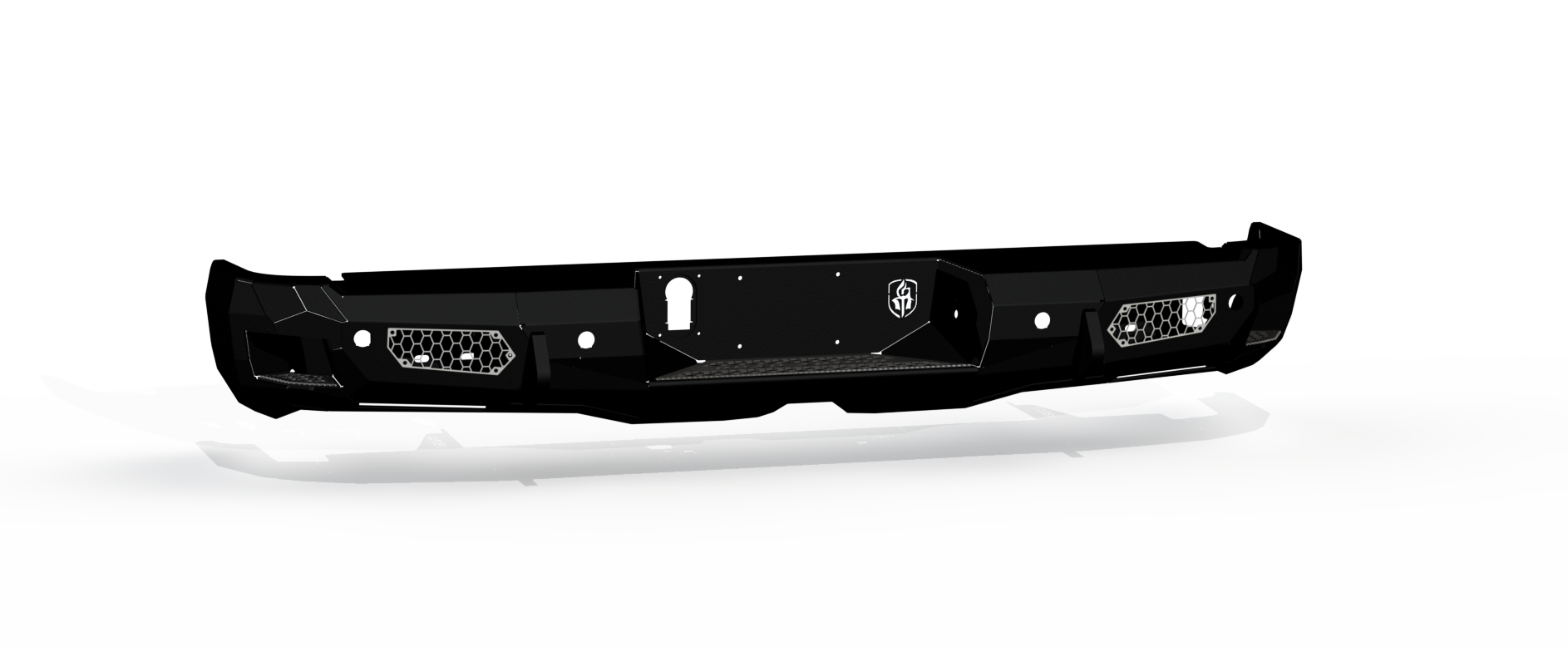 Evolution Rear Bumper - Texture Black 2010-2018 RAM 2500 3500 4500