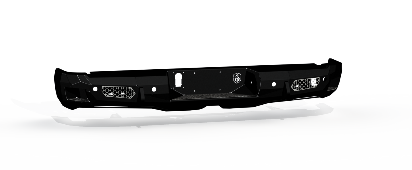 Evolution Rear Bumper - Texture Black 2010-2018 RAM 2500 3500 4500