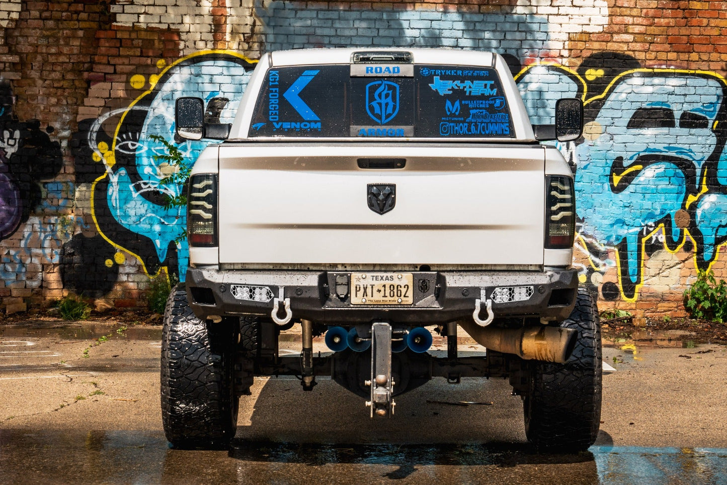 Evolution Rear Bumper - Texture Black 2010-2018 RAM 2500 3500 4500