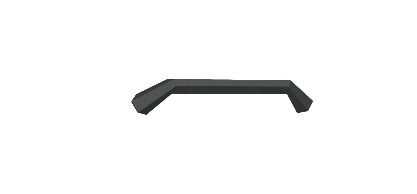 Spartan Front Bolt on Accessory Sheet Metal Pre-Runner Guard - Texture Black 2010-2018 RAM 2500 3500