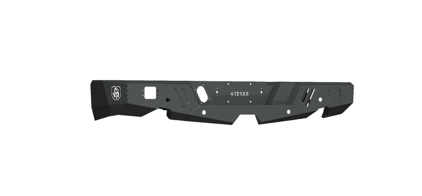 Spartan Rear Bumper - Texture Black 2013-2018 RAM 1500