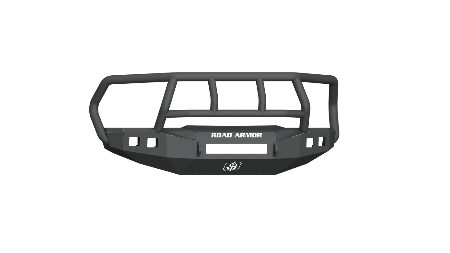 Stealth Front Non-Winch Bumper Titan II Guard - Texture Black 2015-2018 RAM Rebel