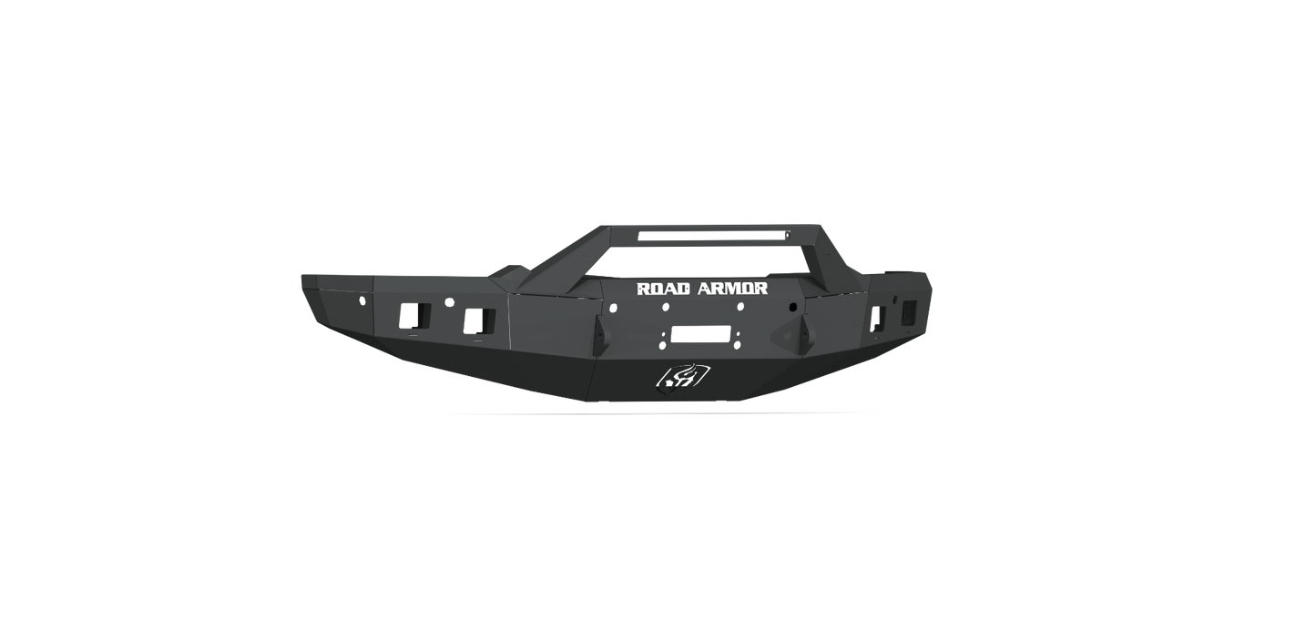 Stealth Front Winch Bumper Sheet Metal Pre-Runner Guard- Texture Black 2019-2024 RAM 1500