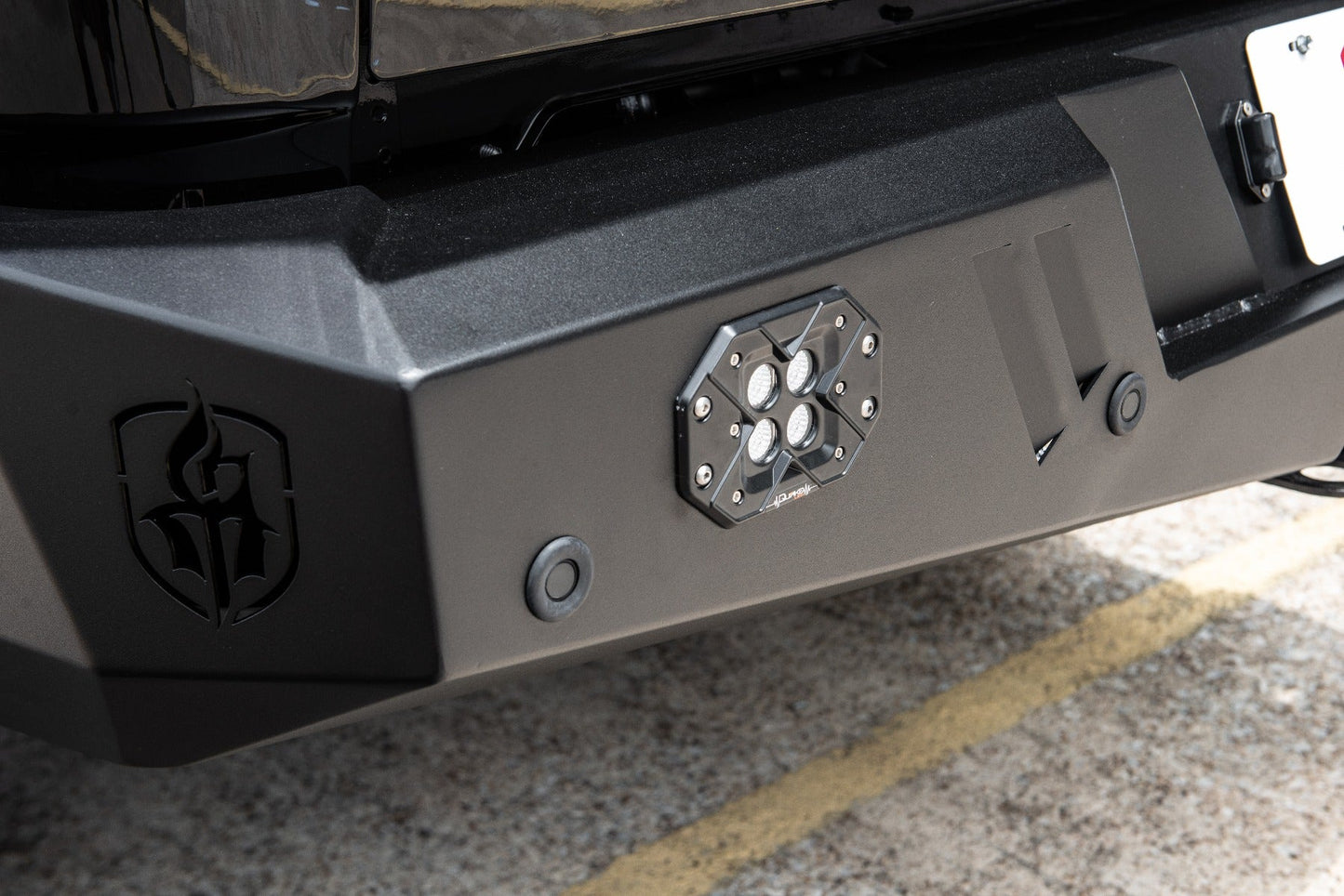 Spartan Rear Bumper - Texture Black 2019-2024 RAM 2500