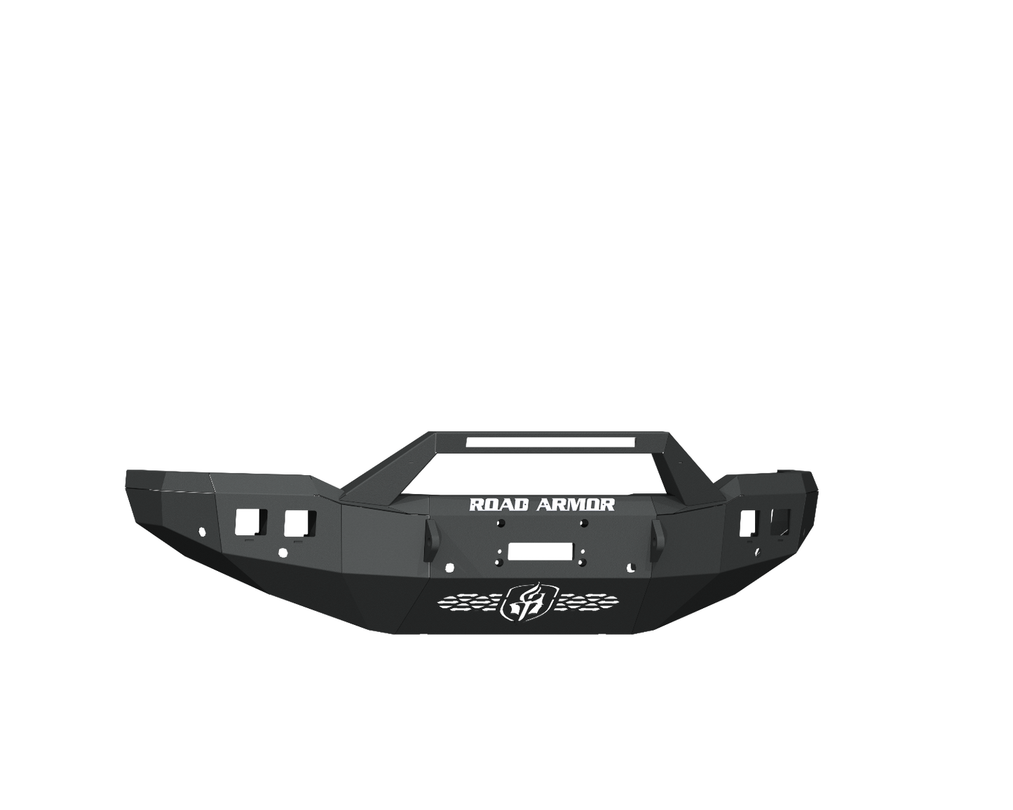 Stealth Front Winch Bumper Sheet Metal Pre-Runner Guard - Texture Black 2019-2024 RAM 2500 3500