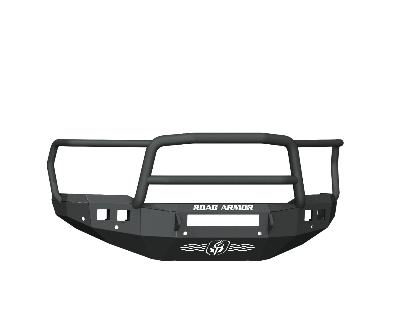 Stealth Front Non-Winch Bumper Lonestar Guard - Texture Black 2019-2024 RAM 2500 3500