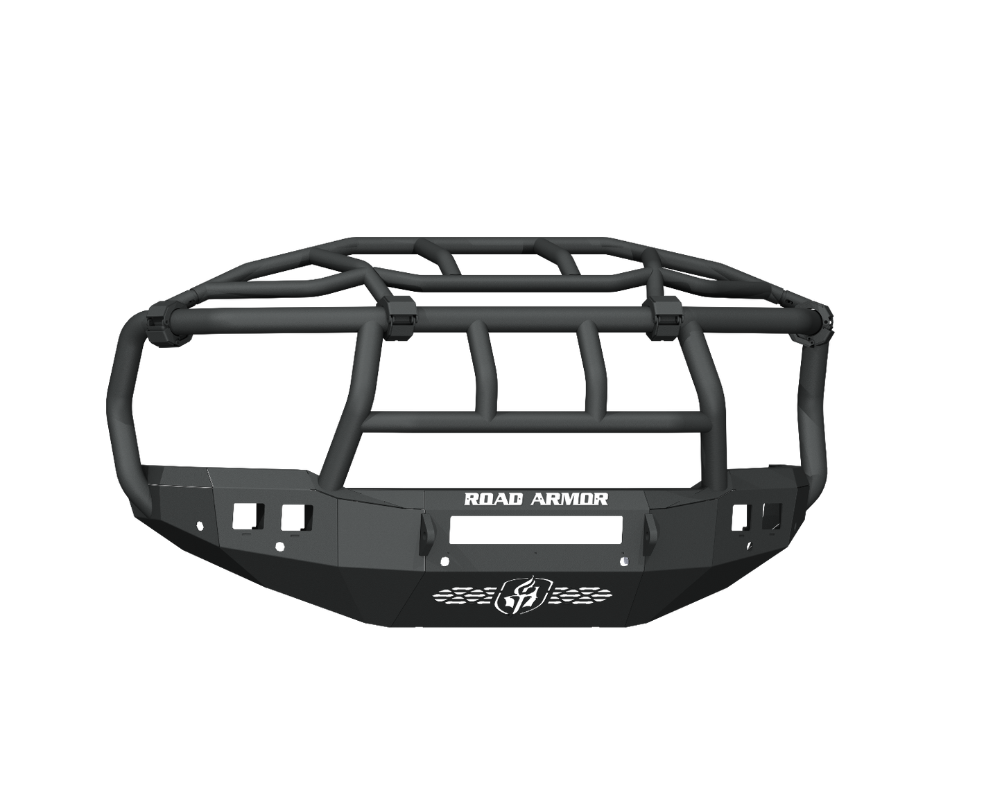 Stealth Front Non-Winch Bumper Titan II Guard | Intimidator - Texture Black 2019-2024 RAM 2500 3500