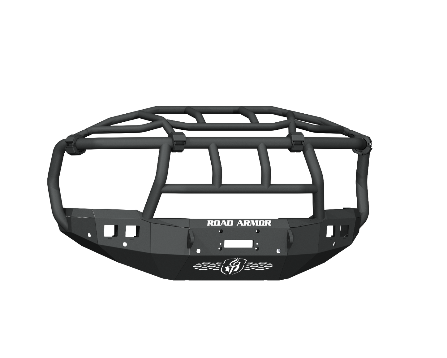 Stealth Front Winch Bumper Titan II Guard | Intimidator - Texture Black 2019-2024 RAM 2500 3500