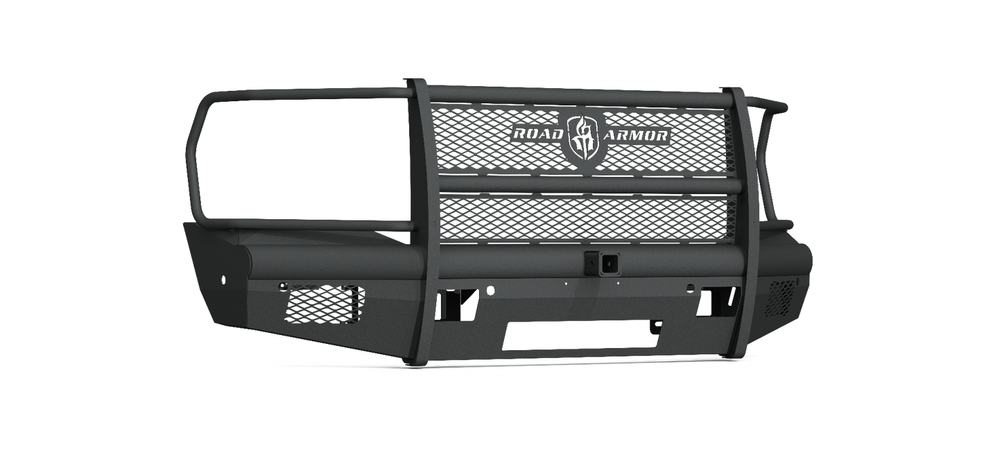 Vaquero Front Non-Winch Bumper Full Guard | 2in Receiver - Texture Black 2019-2024 RAM 2500 3500