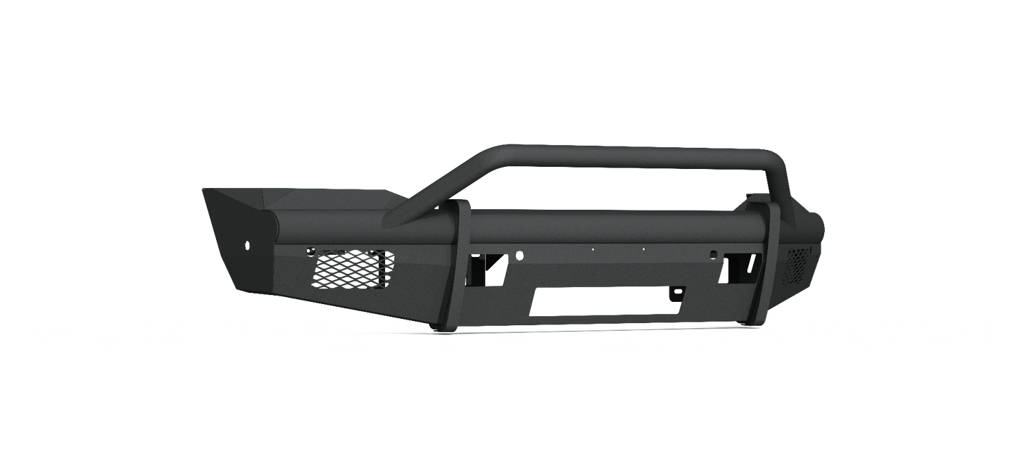 Vaquero Front Non-Winch Bumper Pre-Runner Guard - Texture Black 2019-2024 RAM 2500 3500