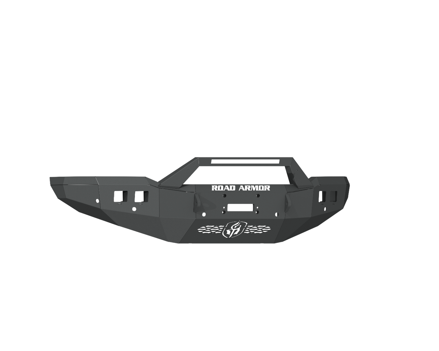 Stealth Front Winch Bumper Sheet Metal Pre-Runner Guard - Texture Black 2019-2024 RAM 4500 5500