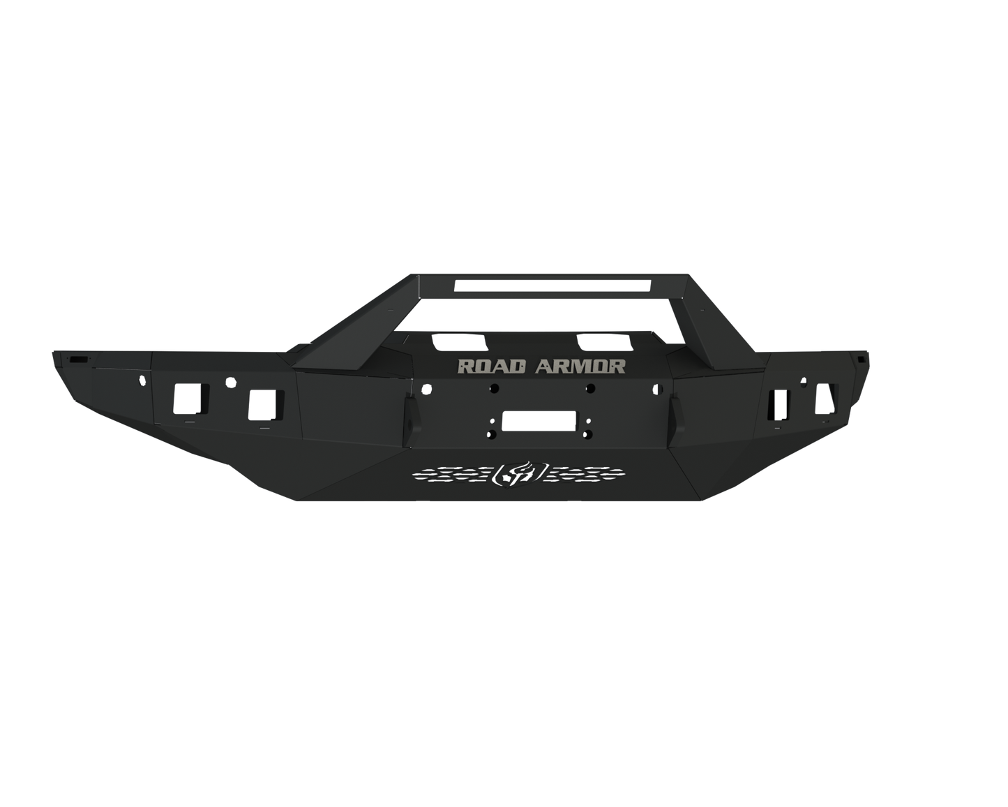 Stealth Front Winch Bumper Sheet Metal Pre-Runner Guard - Texture Black 2021-2024 RAM TRX