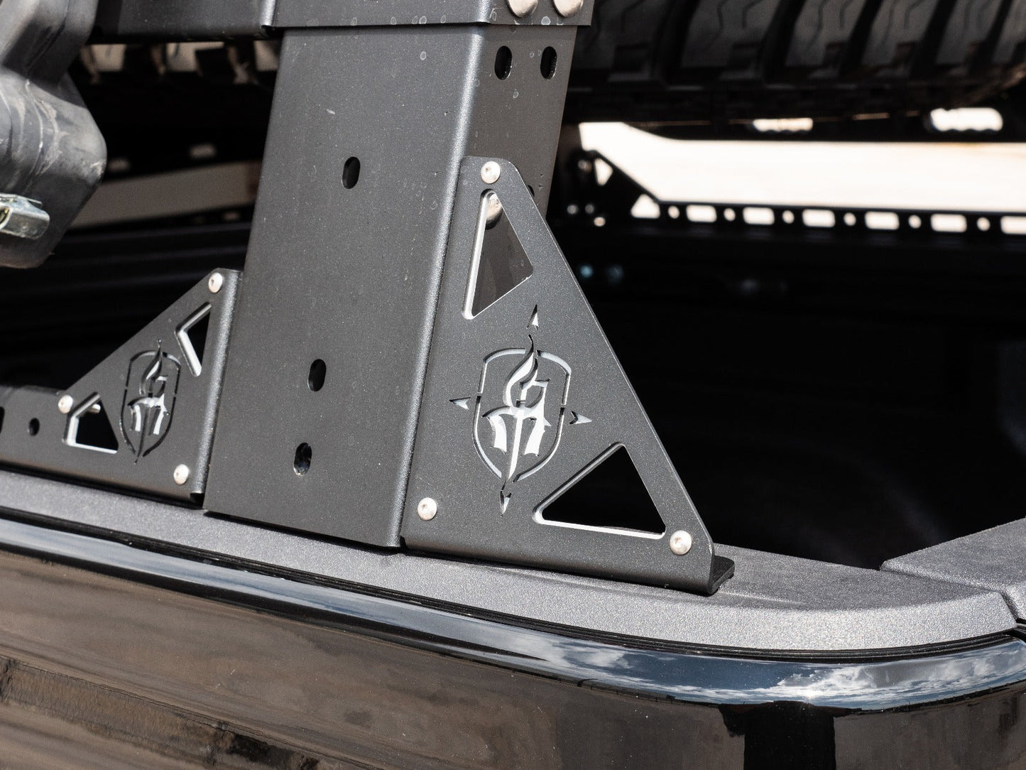 Treck 5Ft. Adjustable Bed Rack System | No Bracket Kit - Texture Black