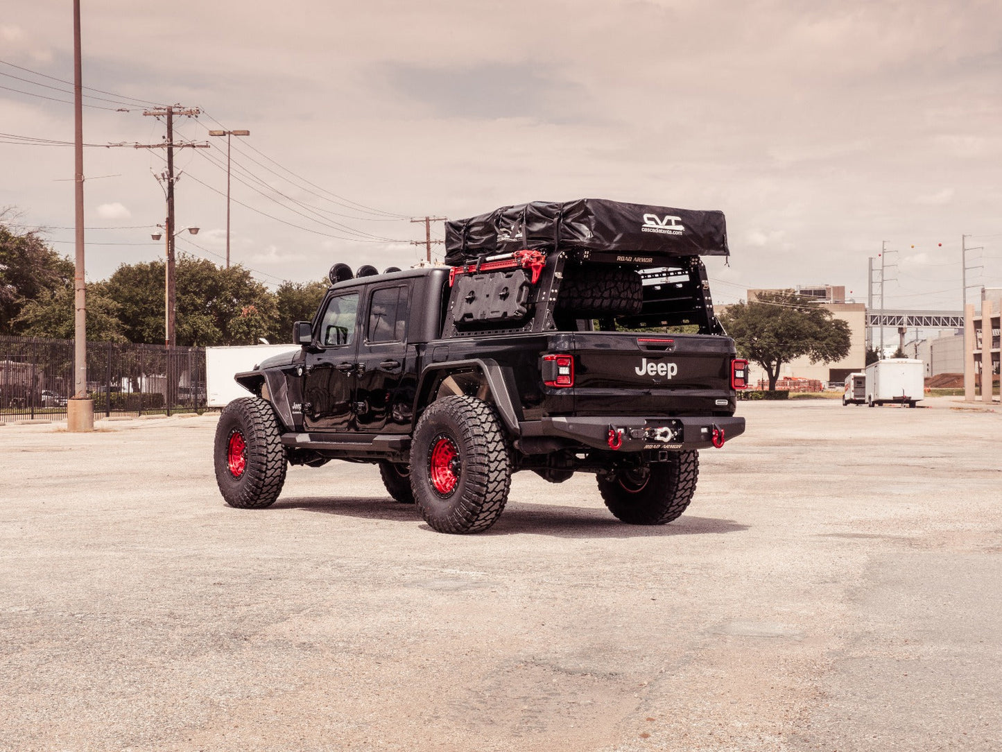Treck 5Ft. Adjustable Bed Rack System | No Bracket Kit - Texture Black