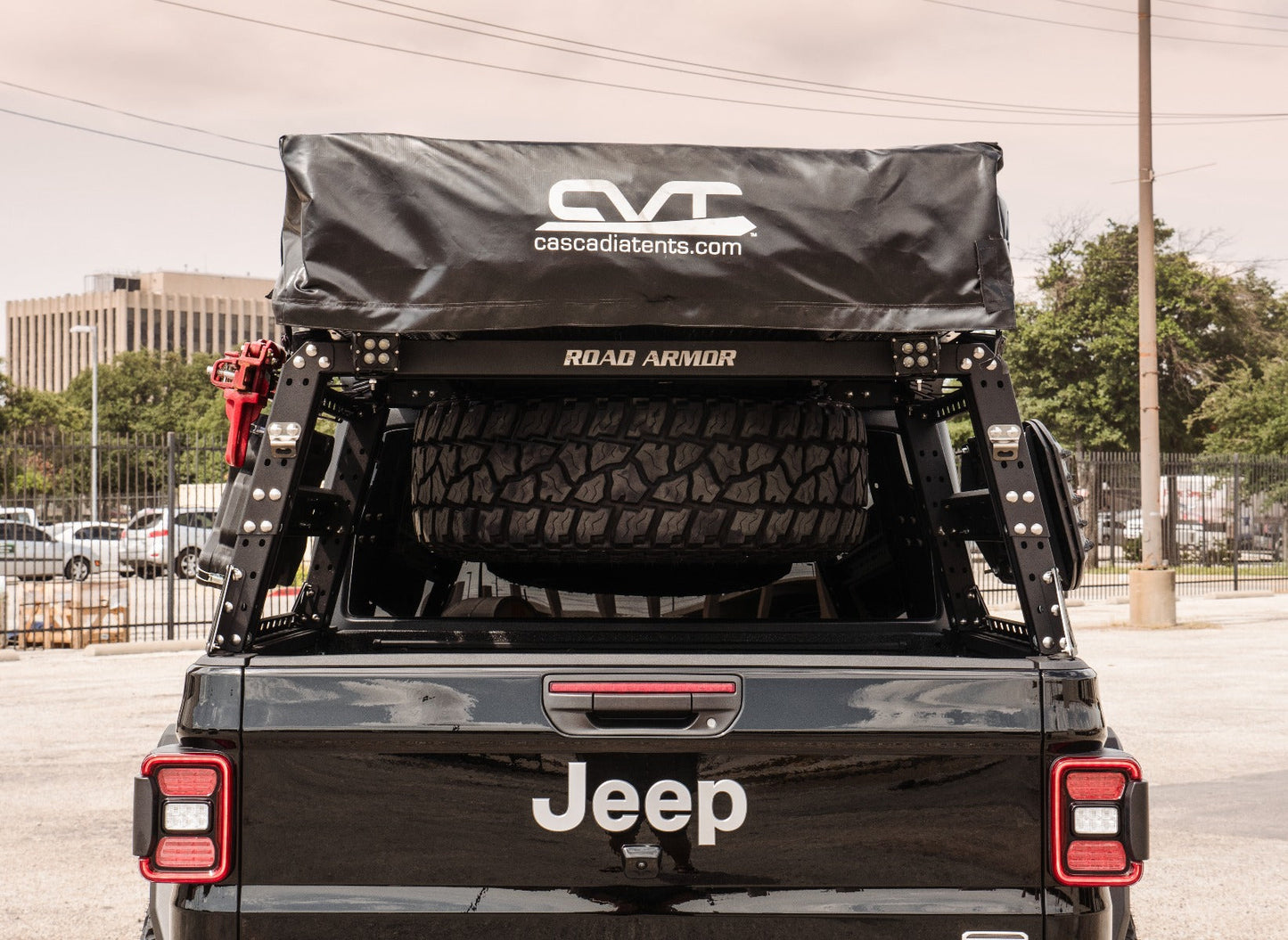 Treck 5Ft. Adjustable Bed Rack System | No Bracket Kit - Texture Black