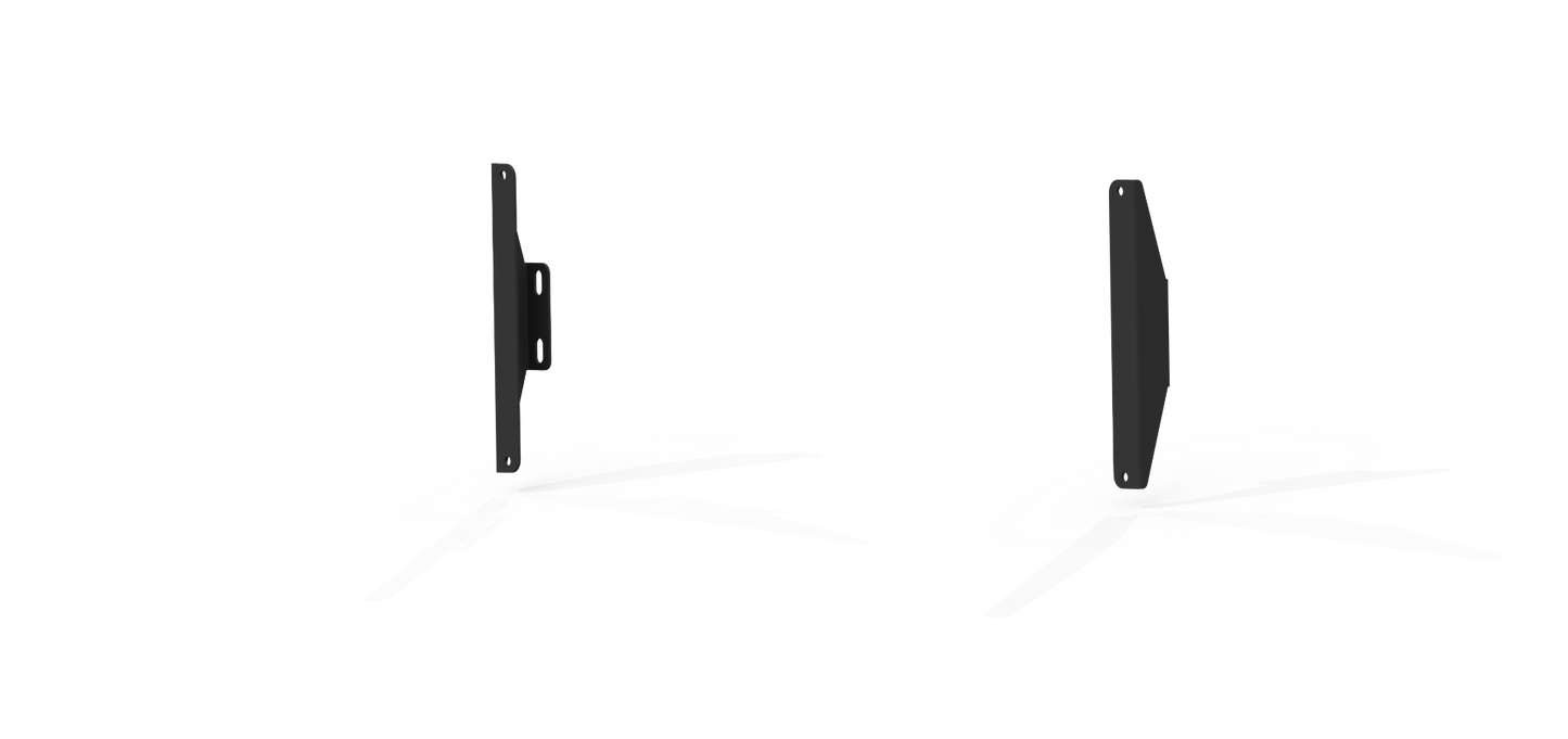 Treck Bed Rack System Accessory | Traction Board Brackets (Pair) - Texture Black