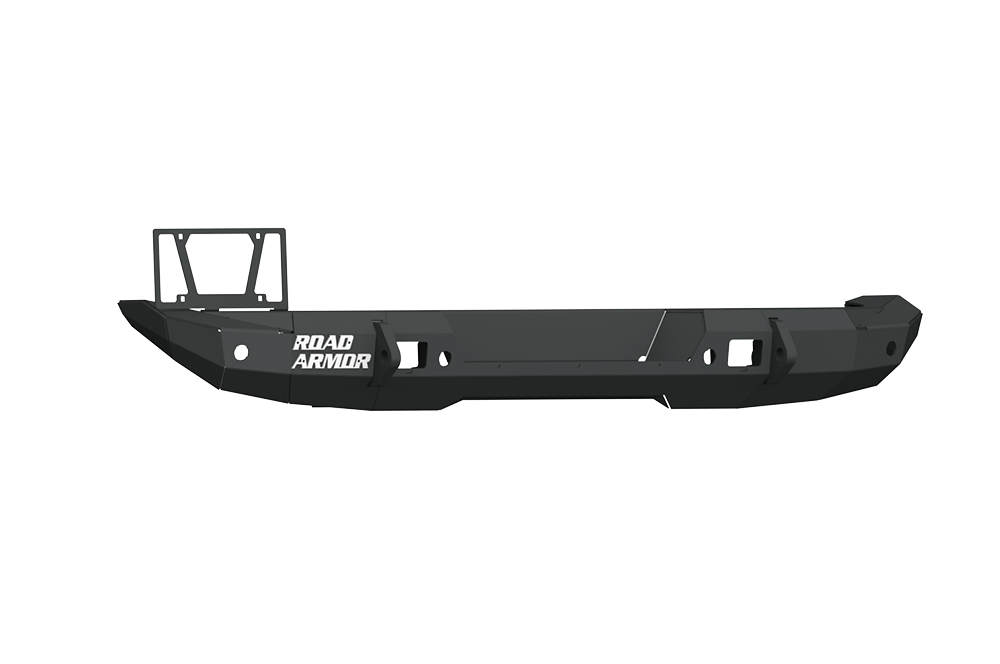 Stealth Rear Mid Width Non-Winch Bumper - Texture Black 2018-2025 Jeep JL JLU