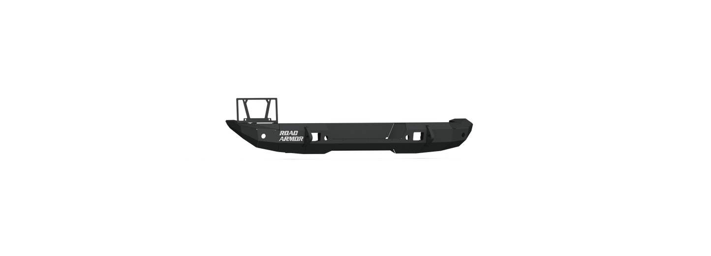 Stealth Rear Mid Width Non-Winch Bumper - Texture Black 2018-2025 Jeep JL JLU