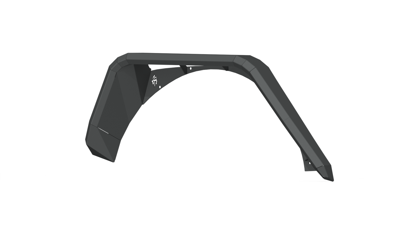 Stealth Rear Fender Flares - Texture Black 2018-2025 Jeep JL JLU