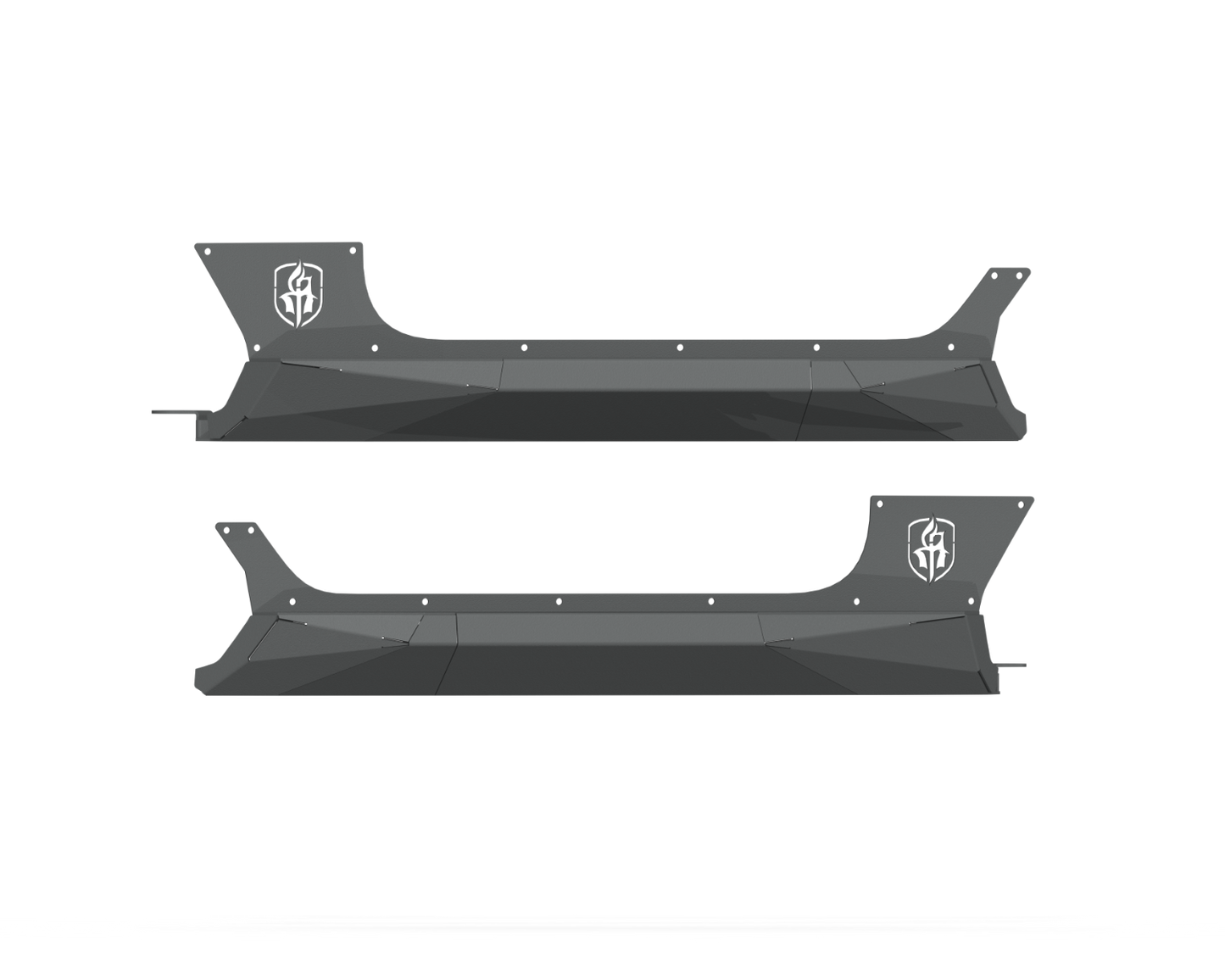 Stealth Rocker Guards | 2 Door- Texture Black 2018-2025 Jeep JL