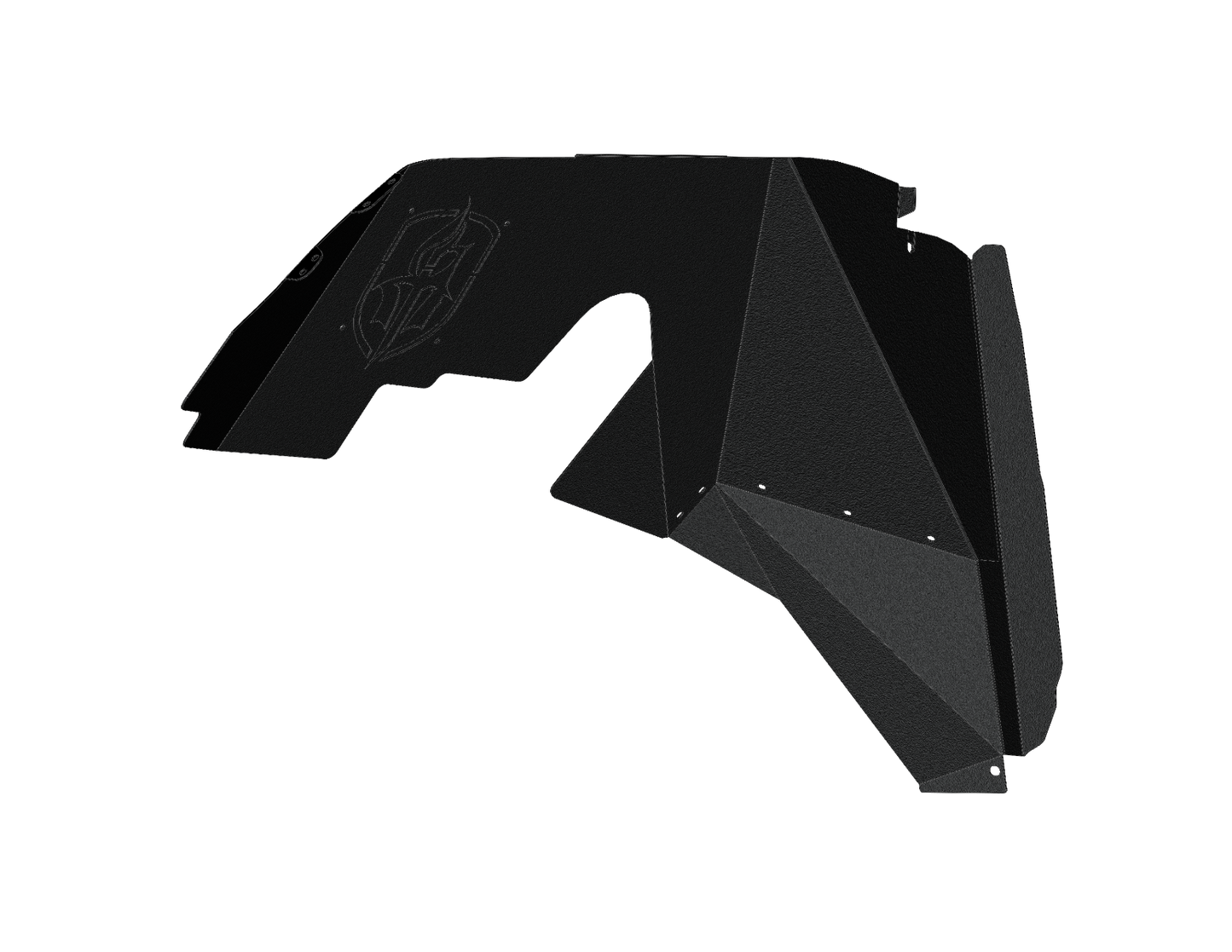 Stealth Front Fender Liners - Texture Black 2018-2025 Jeep JL JLU JT