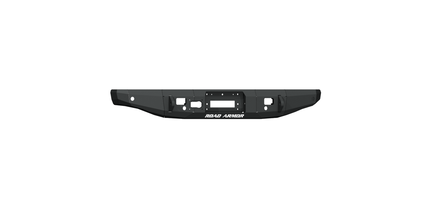 Stealth Rear Full Width Winch Bumper - Texture Black 2020-2025 Jeep JT