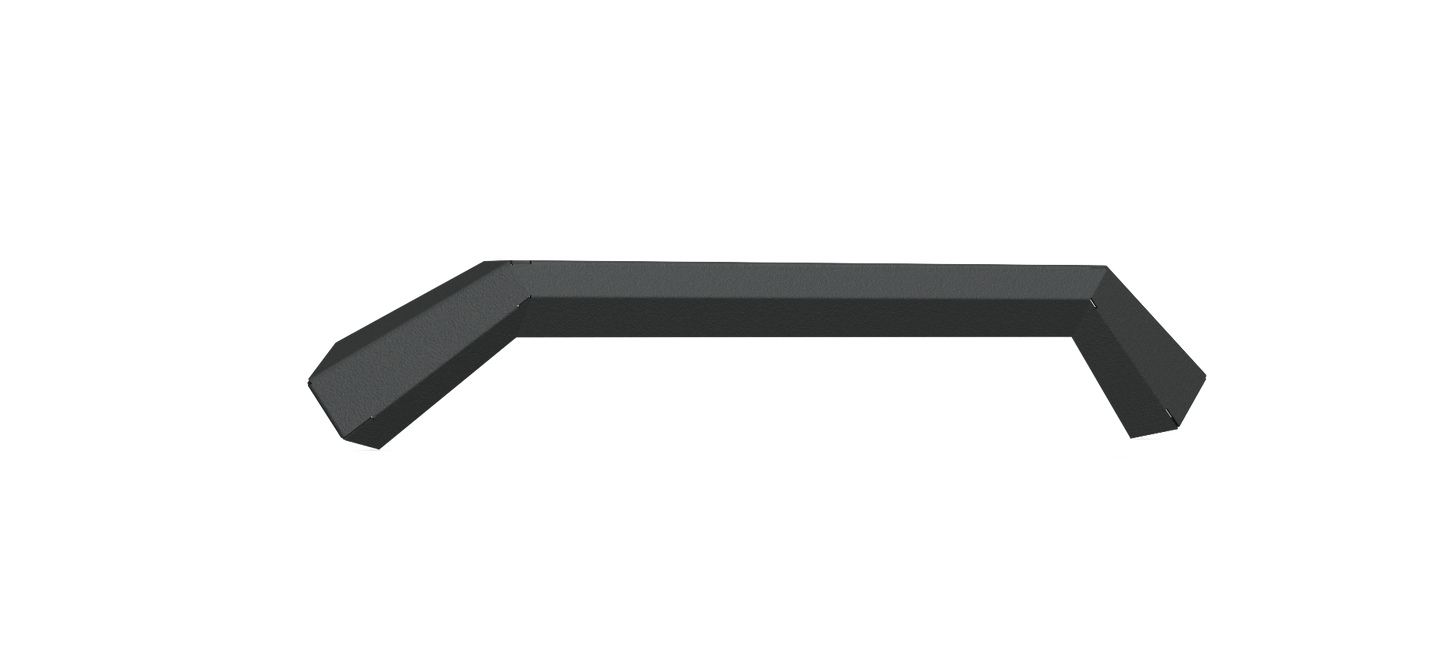 Spartan Front Bumper Bolt on Accessory Sheet Metal Pre-Runner Guard - Texture Black 2011-2016 Ford F-250 F-350 F-450