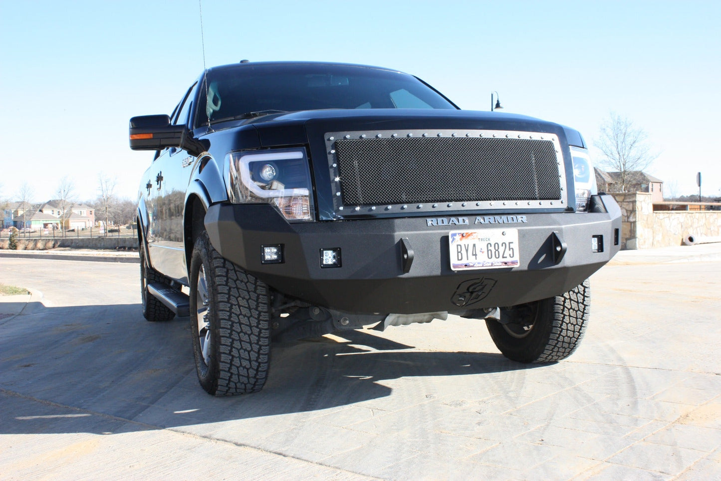 Stealth Front Winch Bumper - Texture Black 2009-2014 Ford F-150