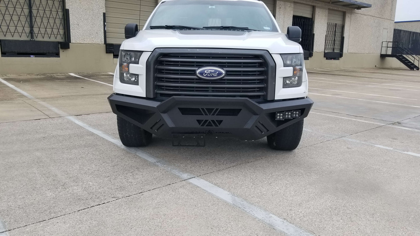 Spartan Front Bumper - Texture Black 2015-2017 Ford F-150