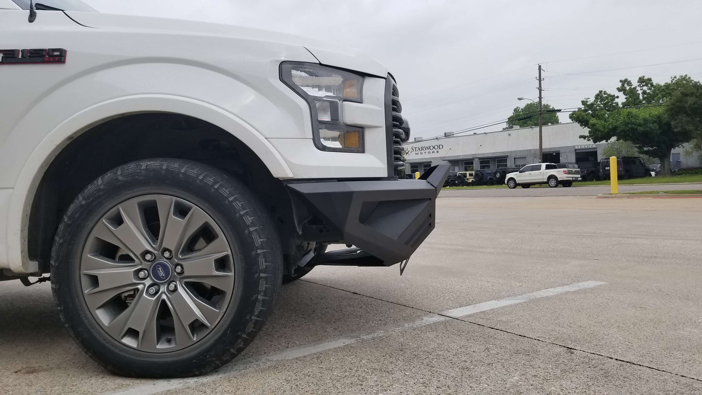 Spartan Front Bumper - Texture Black 2015-2017 Ford F-150