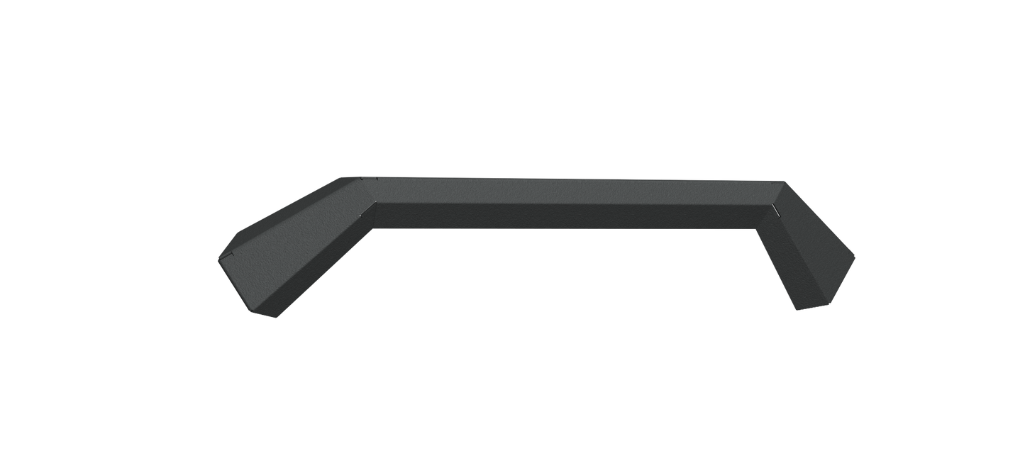Spartan Front Bumper Bolt on Accessory Sheet Metal Pre-Runner Guard - Texture Black 2015-2017 Ford F-150
